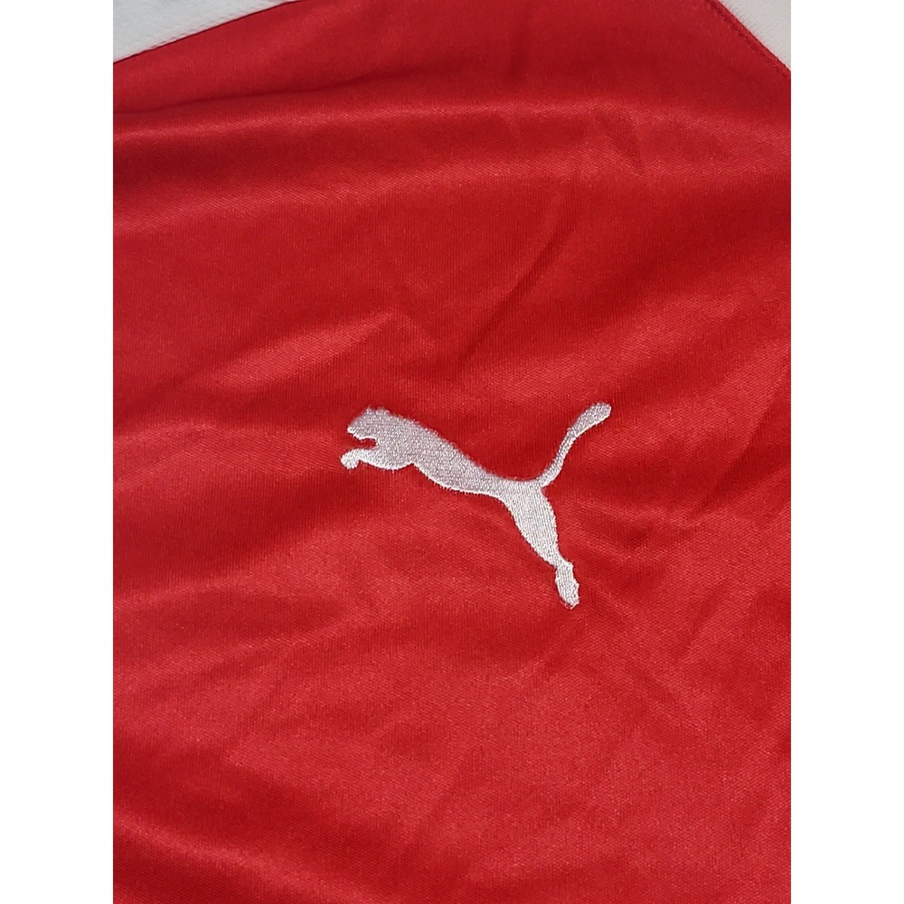 New Arsenal Fly Emirates Puma Home Soccer Jersey XL Red White Football Shirt - Picture 14 of 14